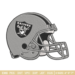 helmet las vegas raiders embroidery design, las vegas raiders embroidery, nfl embroidery, logo sport embroidery.