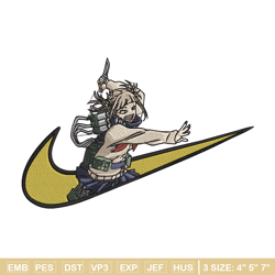 himiko toga x nike embroidery design, mha embroidery, embroidery file, nike embroidery, anime shirt, digital download