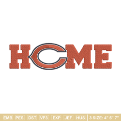 home chicago bears embroidery design, chicago bears embroidery, nfl embroidery, sport embroidery, embroidery design.