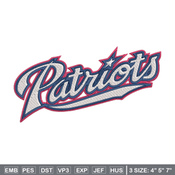 new england patriots embroidery design, patriots embroidery, nfl embroidery, logo sport embroidery, embroidery design. (