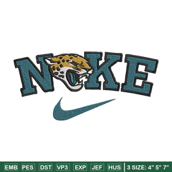 jacksonville jaguars embroidery design, nfl embroidery, nike design, embroidery file,embroidery shirt, digital download