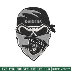 las vegas raiders skull embroidery design, raiders embroidery, nfl embroidery, logo sport embroidery. embroidery design.