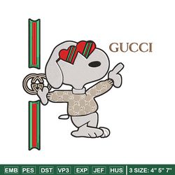 snoopy x gucci embroidery design, peanuts embroidery, embroidery file, gucci embroidery, anime shirt, digital download