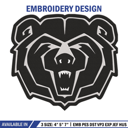 missouri state bear embroidery design, ncaa embroidery,sport embroidery, logo sport embroidery, embroidery design