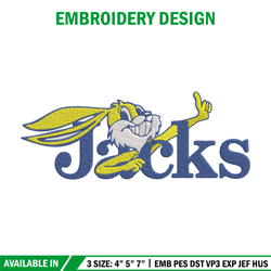 south dakota state logo embroidery design, ncaa embroidery,sport embroidery, embroidery design,logo sport embroidery
