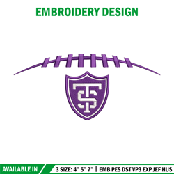 st. thomas university logo embroidery design, ncaa embroidery, sport embroidery, embroidery design,logo sport embroidery