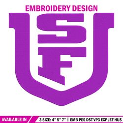 sf state logo embroidery design, ncaa embroidery, sport embroidery,logo sport embroidery,embroidery design.