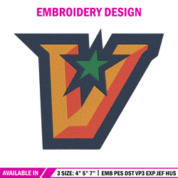 utrgv vaqueros logo embroidery design, sport embroidery, logo sport embroidery, embroidery design,ncaa embroidery