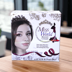 miss world beauty cream with milk and pearl dust