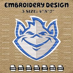 ncaa saint louis billikens logo embroidery designs, ncaa machine embroidery designs, embroidery files