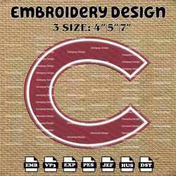 ncaa colgate raiders logo embroidery designs, ncaa machine embroidery designs, embroidery files