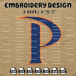 ncaa pepperdine waves logo embroidery designs, ncaa machine embroidery designs, embroidery files