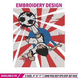 ozora tsubasa embroidery design, tsubasa embroidery, embroidery file, anime embroidery, anime shirt, digital download