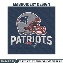 new england patriots helmet embroidery design, patriots embroidery, nfl embroidery, sport embroidery, embroidery design.