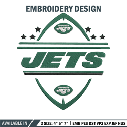 new york jets embroidery design, new york jets embroidery, nfl embroidery, logo sport embroidery, embroidery design.