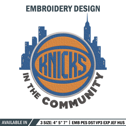 new york knicks basketball embroidery design, nba embroidery, sport embroidery, logo sport embroidery, embroidery design