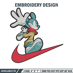 nike x mickey embroidery design, mickey embroidery, embroidery file, nike embroidery, anime shirt, digital download.