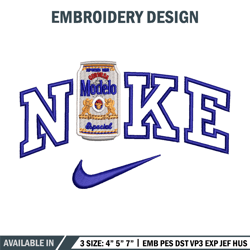 nike x modelo embroidery design, modelo embroidery, nike design, embroidery file, embroidery shirt, digital download