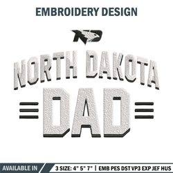 north dakota logo embroidery design,ncaa embroidery,embroidery design, logo sport embroidery, sport embroidery.