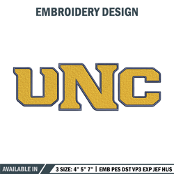 northern colorado logo embroidery design,ncaa embroidery, sport embroidery,logo sport embroidery,embroidery design