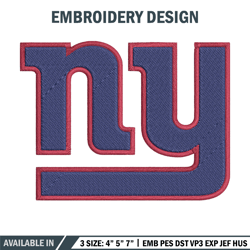 ny giants embroidery design, new york giants embroidery, nfl embroidery, logo sport embroidery, embroidery design.