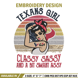 texans girl classy sassy and a bit smart assy embroidery design, texans embroidery, nfl embroidery, sport embroidery.