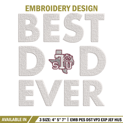 texas southern poster embroidery design, ncaa embroidery,sport embroidery, logo sport embroidery,embroidery design