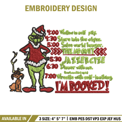 the grinch embroidery design, grinch christmas embroidery, grinch design, embroidery file, logo shirt, instant download.