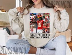 isiah pacheco shirt, isiah pacheco the eras tour t-shirt, isiah pacheco kansas football fan shirt