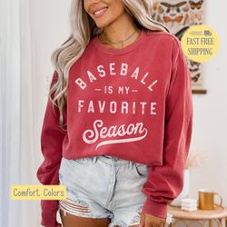 favorite baseball season, baseball graphic tee, baseball t-shirt