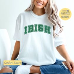 irish graphic tee, green tshirt, st patricks day tee shirt