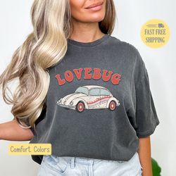 lovebug t-shirt, vw bug shirt, love but shirt