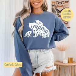 mama bear t-shirt, mama and cubs shirt, cute mama shirt