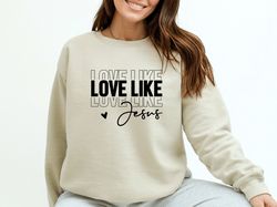 love like jesus shirt, trendy christian shirt, y2k jesus shirt