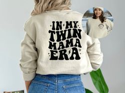 twin mom t-shirt, twin mama t-shirt, baby shower gift new mom gift