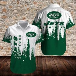 new york jets hawaiian shirt graffiti, personalized nfl new york jets hawaiian shirt