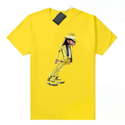lightning 4s jordan sneaker tees yellow smooth criminal, michael jackson fan gift shirt, jordan shirt, usuk singer merch