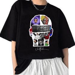 chris brown all album shirt, chris brown albums unisex t-shirt, chris brown hip hop shirt, gift for woman and man unisex