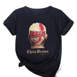 chris brown t-shirt, bootleg hip hop breezy 90s graphic concert tee, chris breezy, 11 11 tour 2024 chris brown shirt