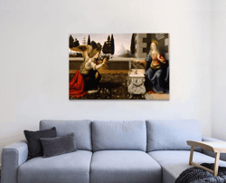 annunciation canvas print home decor