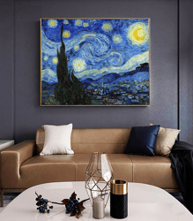 the starry night by vincent van gogh