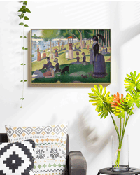 a sunday afternoon on the island of la grande jatte by georges seurat