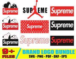 supreme logo bundle svg