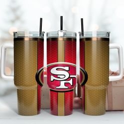 san francisco 49ers 40oz tumbler wrap