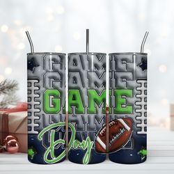 seattle seahawksgame day 20oz tumbler design, wrap design design, wrap design