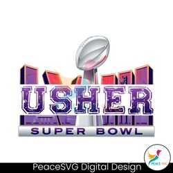 usher super bowl halftime show png