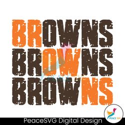 cleveland browns nfl football svg