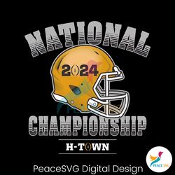 national championship 2024 h town png