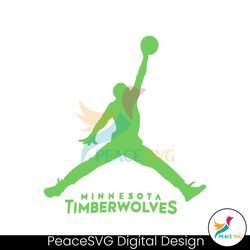 minnesota timberwolves jordan basketball svg