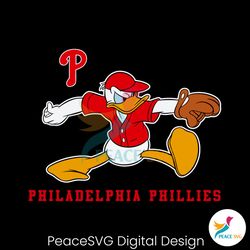 disney donald philadelphia phillies baseball svg